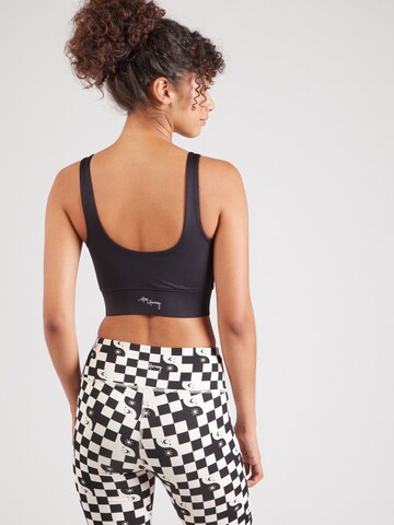 Hey Honey Regular Workout Pants 'DAYANDNIGHT' in Black