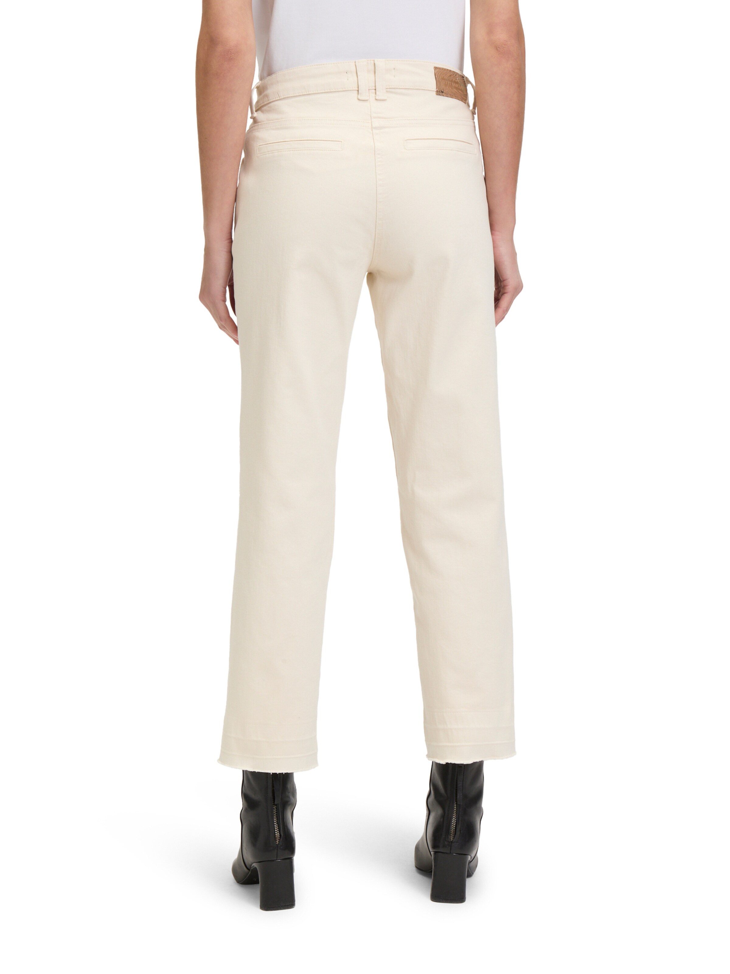 Coupe slim Pantalon Betty Barclay en blanc