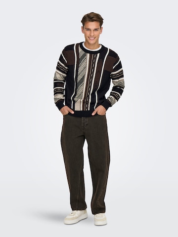 Pull-over 'ONSRISE' Only & Sons en noir
