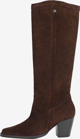 Scalpers Boots in Brown: front