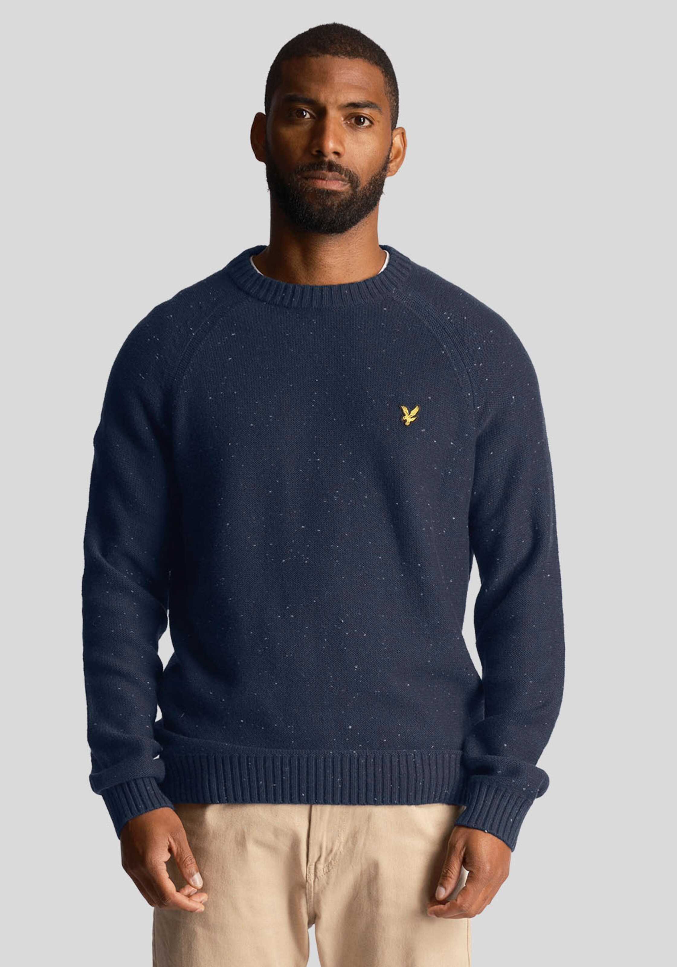 Lyle Scott Sweater in Navy ABOUT YOU