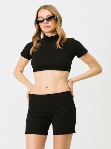 Skinny Leggings C&City en noir : devant