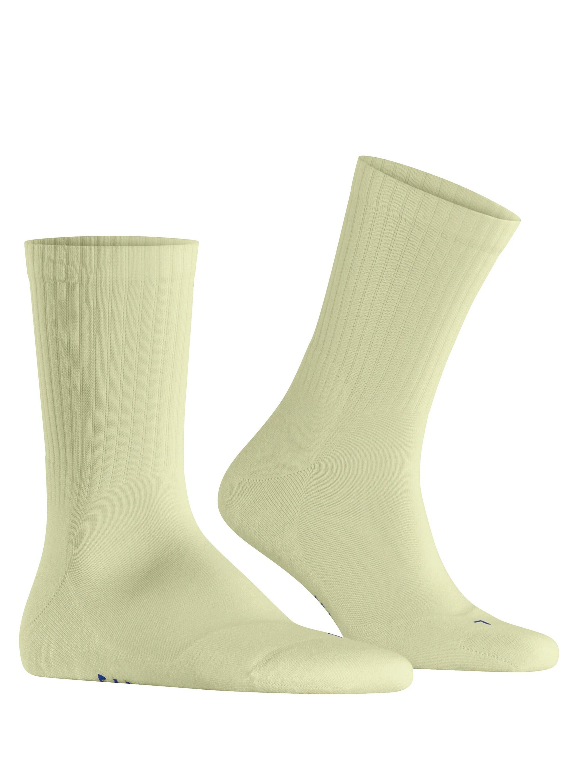 FALKE Socken 'Run Rib Crew'‌‌‌‌‌‌‌ in Gelb