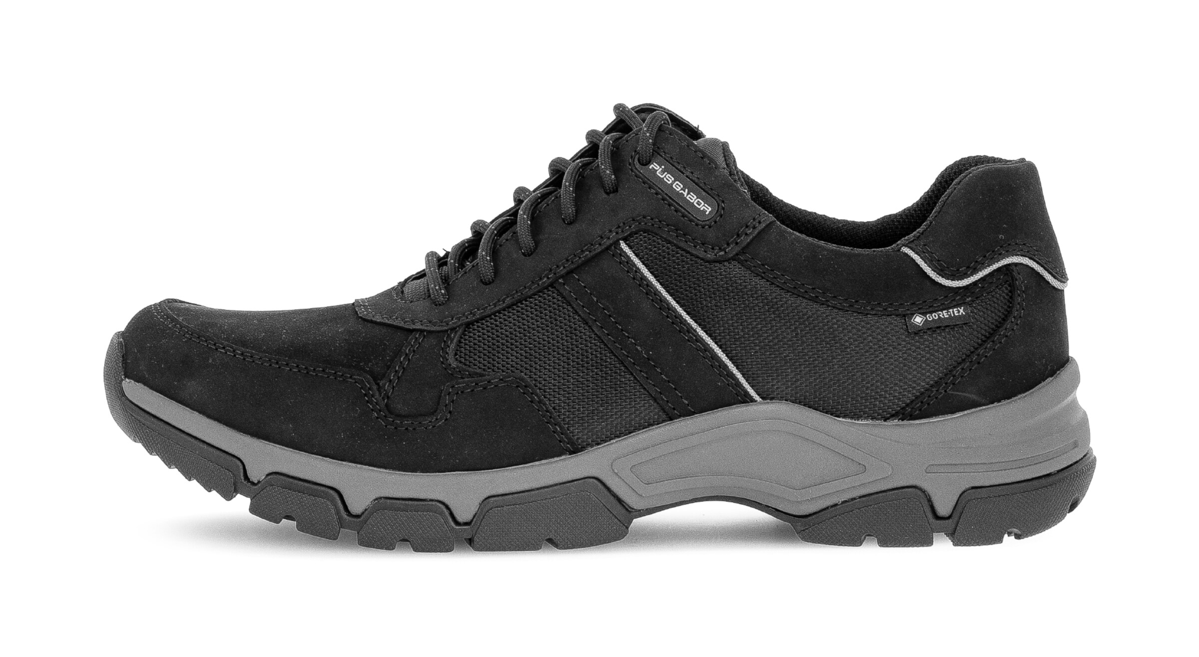 Pius Gabor Schnürschuh in Schwarz