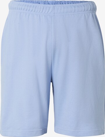 Urban Classics Pants in Blue: front