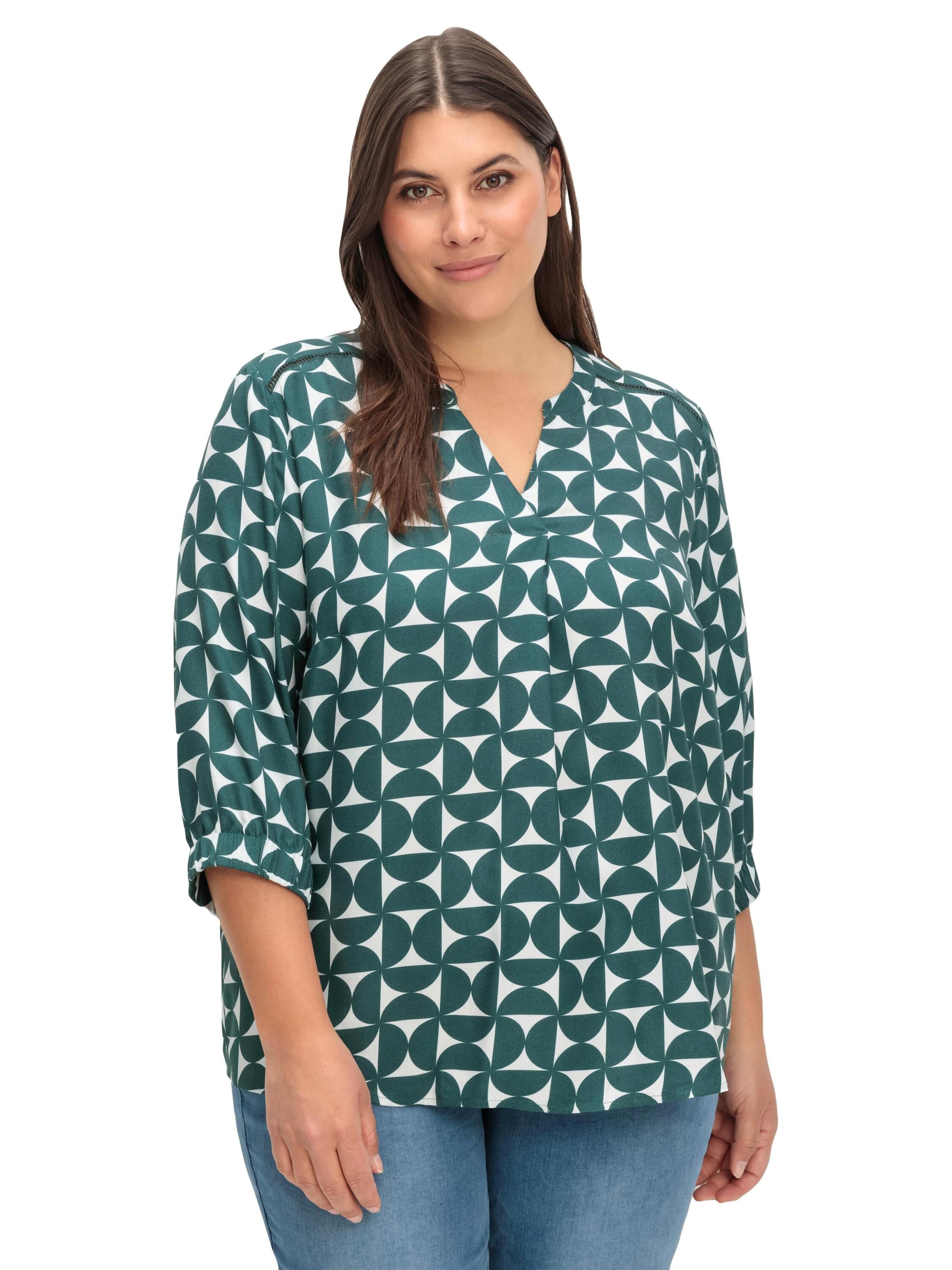 SHEEGOTunika - zelena boja: prednji dio