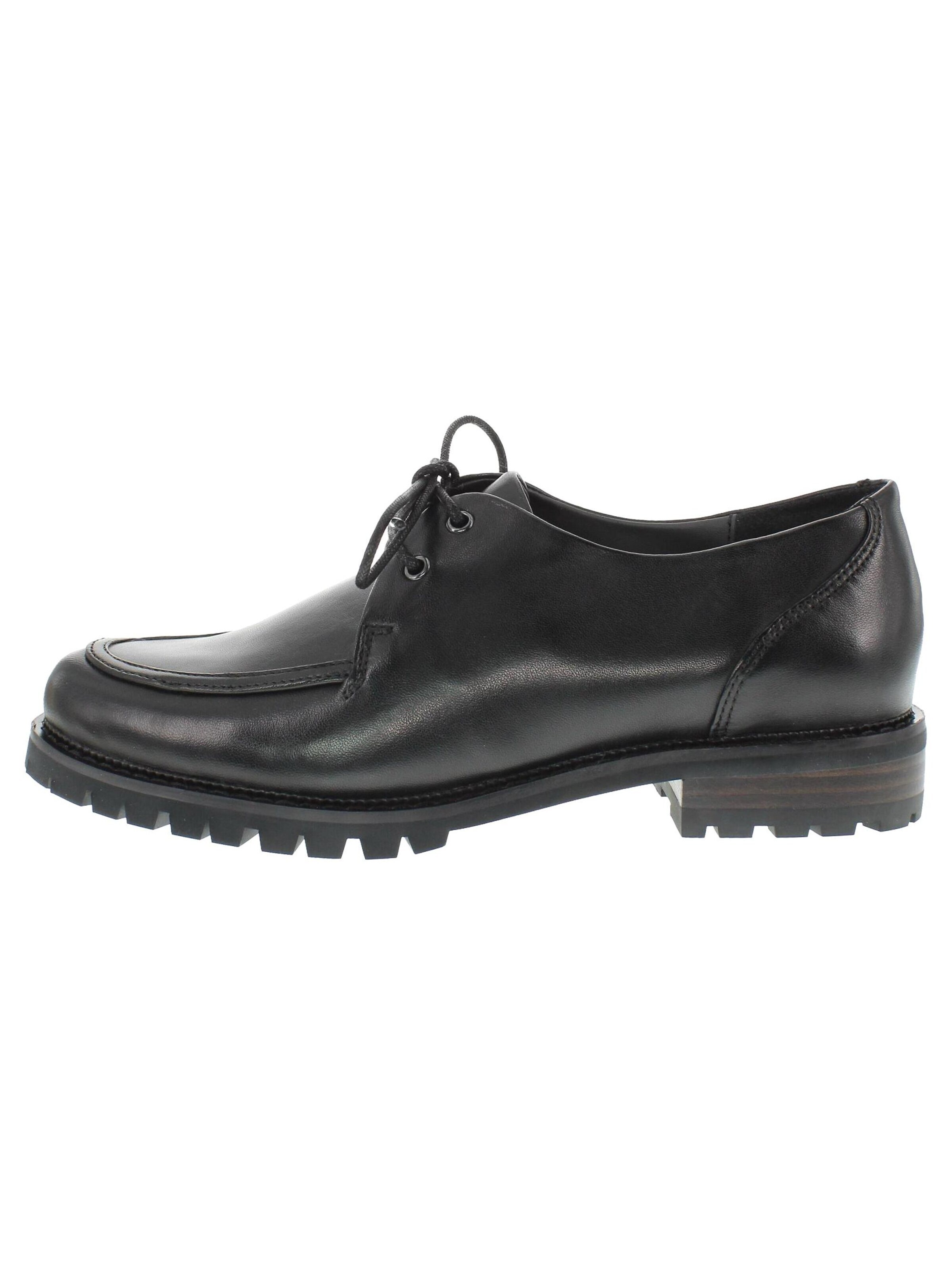 Everybody Schnürschuh 'NICOLINA'‌‌‌‌‌‌ in Schwarz: Vorderseite