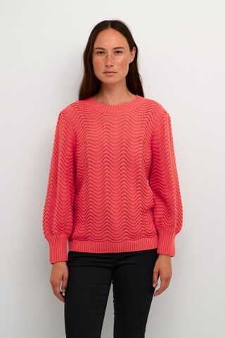 Kaffe Pullover 'Kate ' in Rot: predná strana