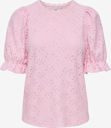 Chemisier 'ONLNew Smilla' ONLY en rose : devant