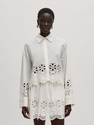 EDITED - Blusa 'Sophia' en blanco: frente