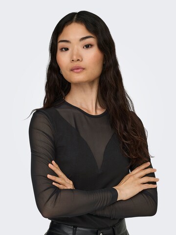 ONLY Shirt in Schwarz