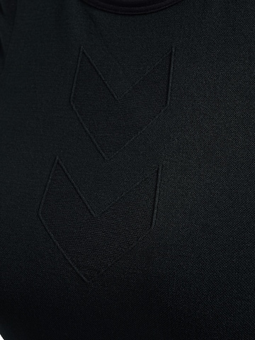 Hummel Bustier Sporttop 'Hiit' in Schwarz
