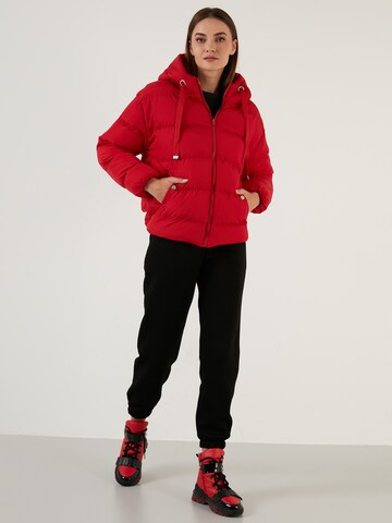 LELA Winter Jacket in Red