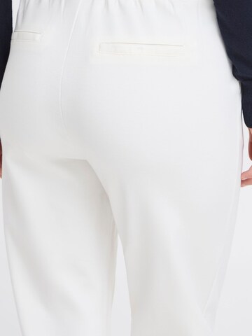Fransa - Tapered Pantalón ' FRZastretch ' en blanco