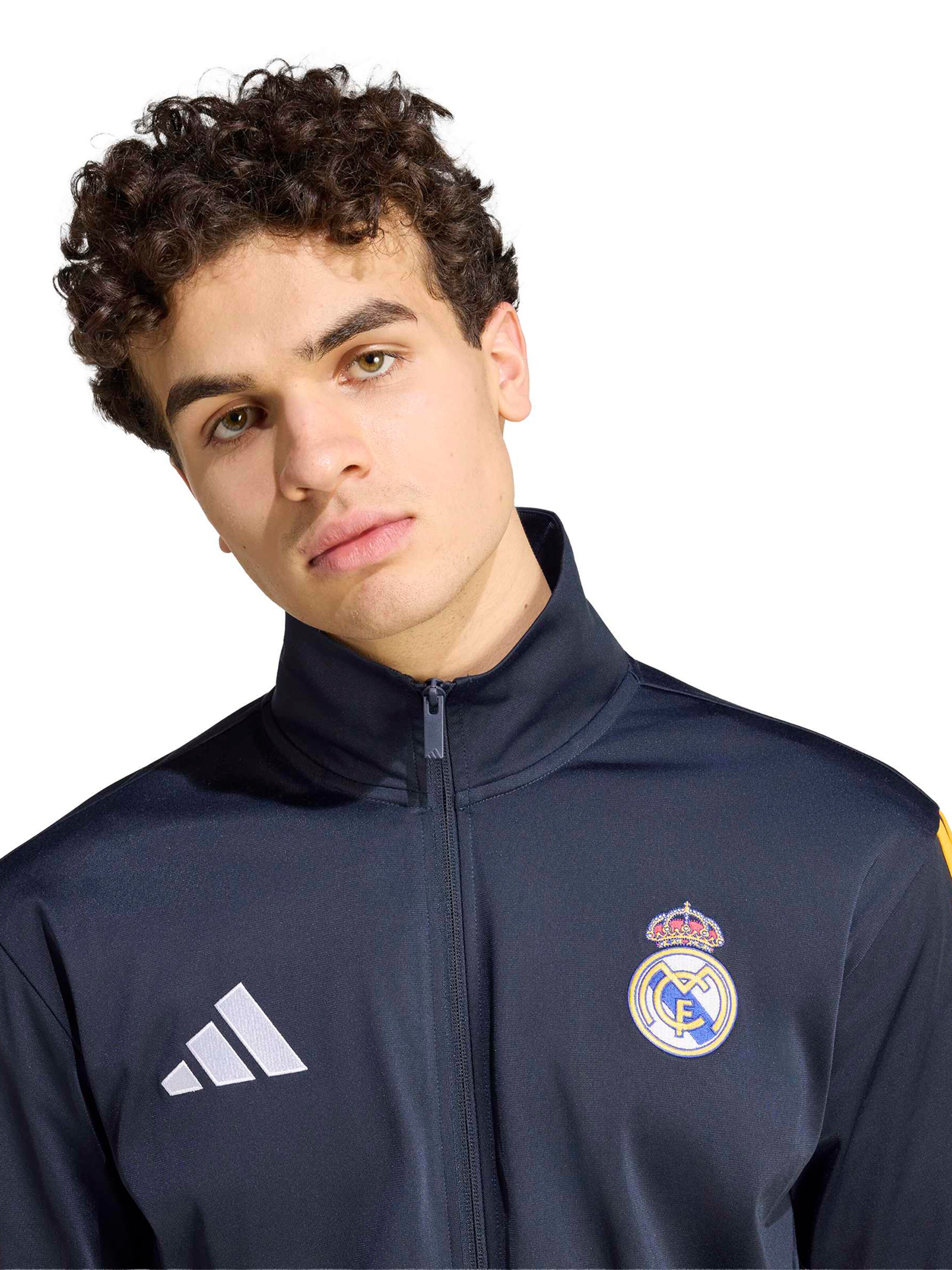 ADIDAS PERFORMANCE Sportlik trikoojakk 'REAL DNA', värv sinine
