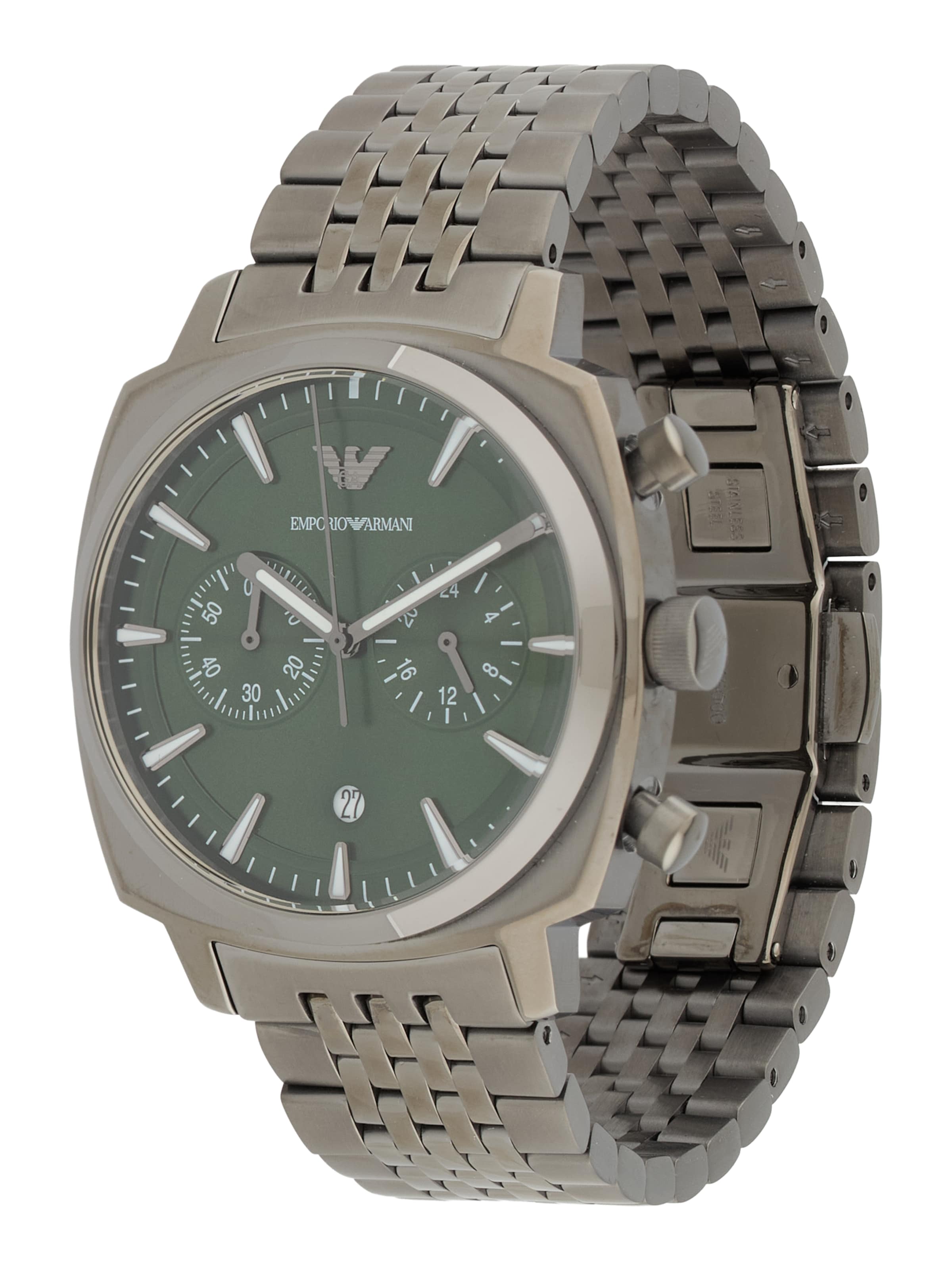 Emporio ArmaniAnalogni sat - siva boja: prednji dio