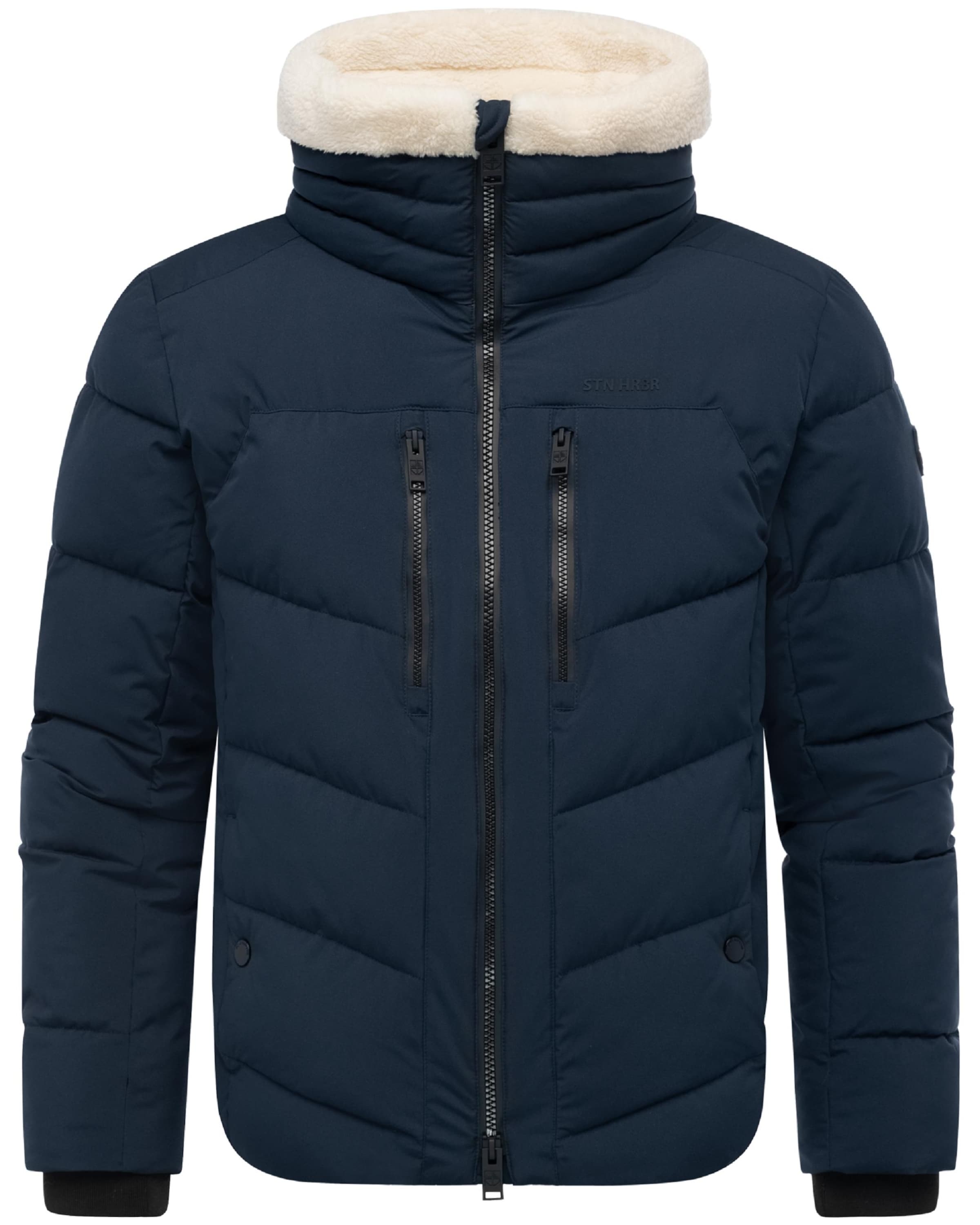 STONE HARBOUR - Chaqueta de invierno 'Ansello XX' en azul: frente