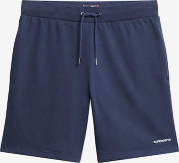 Superdry Broek in Blauw: voorkant
