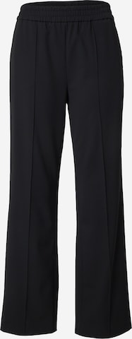 Loosefit Pantalon COMMA en noir : devant