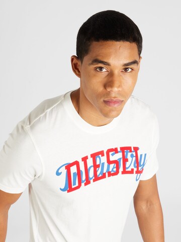 DIESEL Bluser & t-shirts 'JUST N10' i hvid