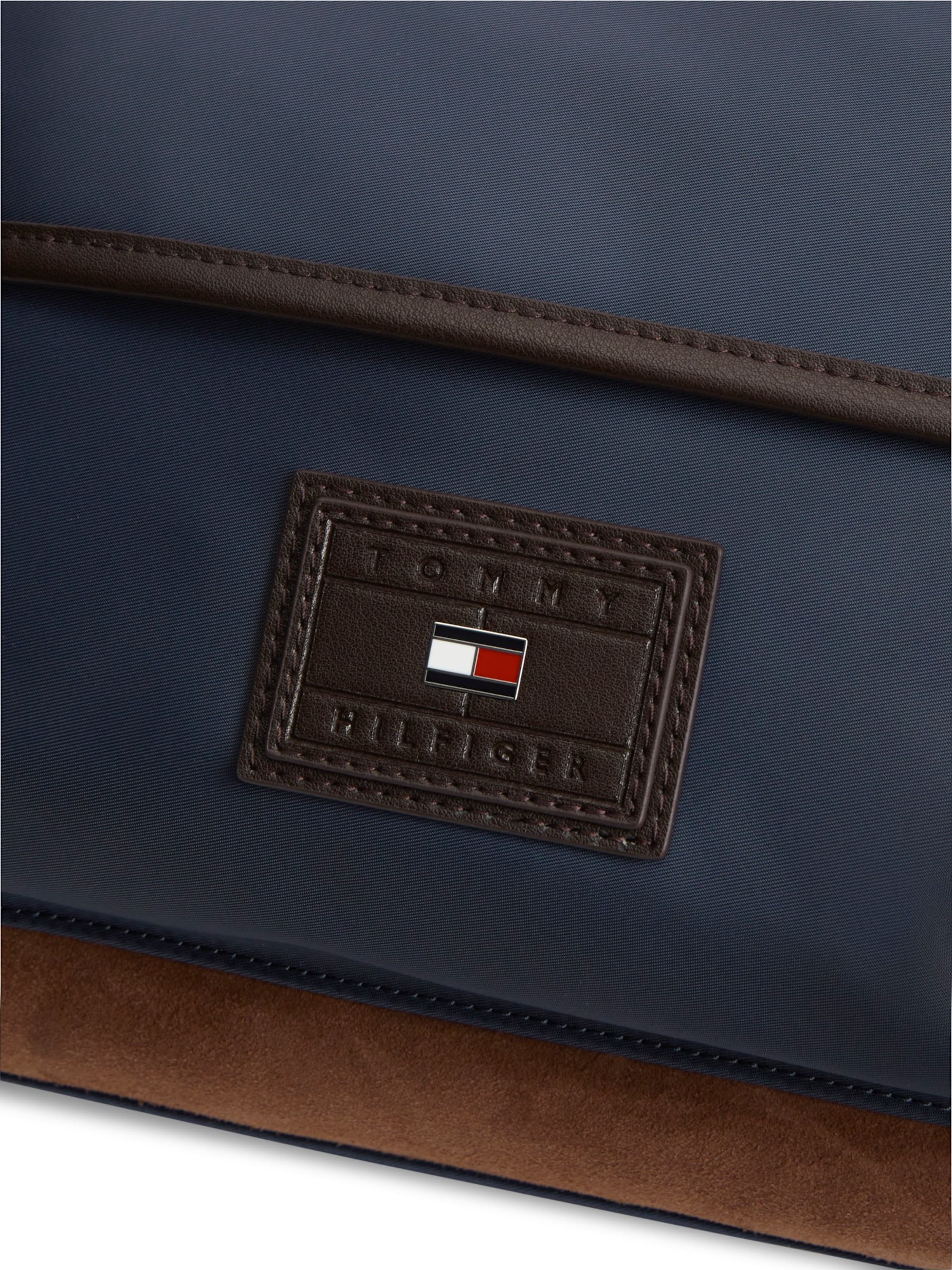 TOMMY HILFIGER Schoudertas 'HERITAGE' in Blauw