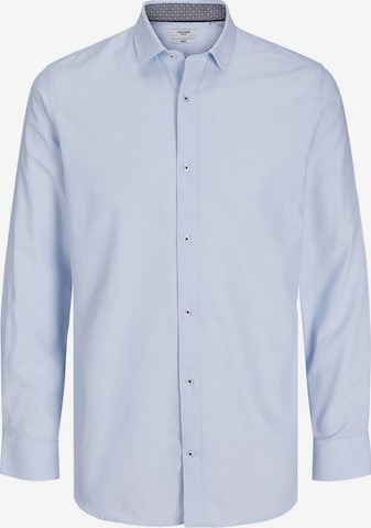 JACK & JONES Regular fit Button Up Shirt in Blue: front