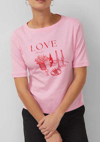 s.Oliver Red Label Plus Shirt in Pink