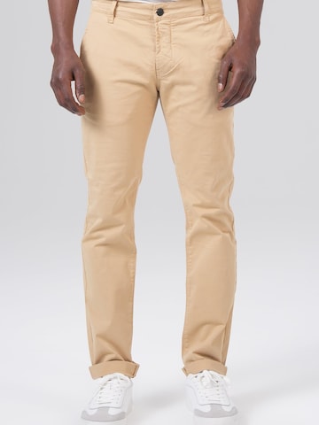 M.O.D MIRACLE OF DENIM Slimfit Lærredsbukser i beige