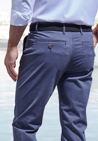 JOHN DEVIN - regular Pantalón chino en azul