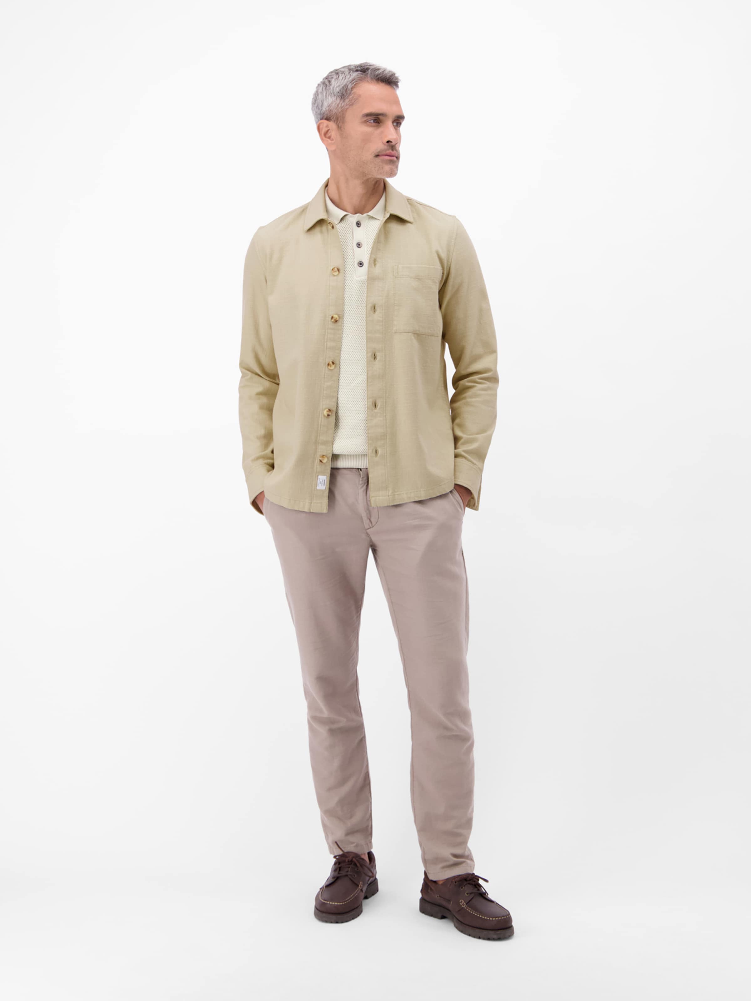 Coupe regular Chemise LERROS en beige