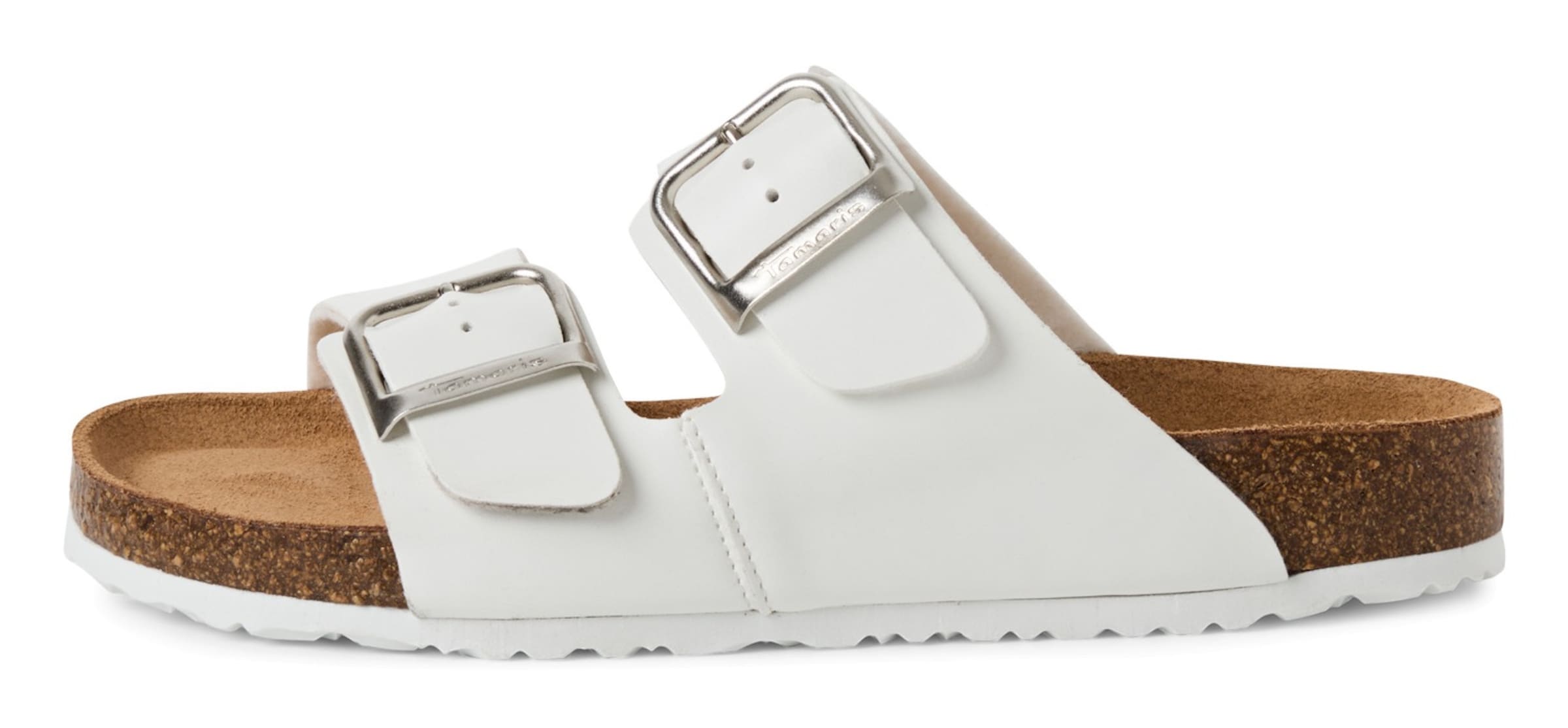 Mule Tamaris en blanc