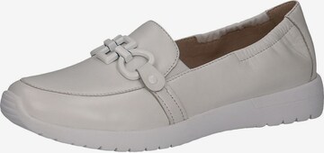 CAPRICE Classic Flats in White: front