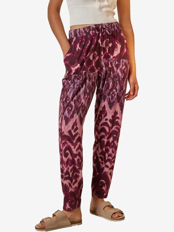 Next Tapered Broek in Lila: voorkant
