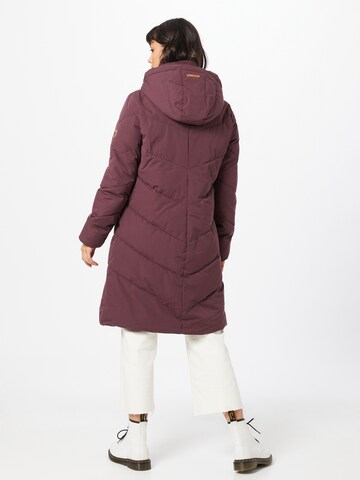 Ragwear Winter Coat 'Rebelka' in Red