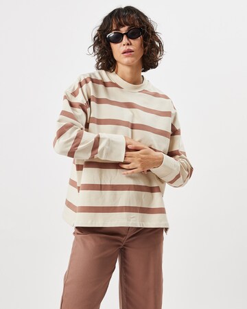 Sweat-shirt 'Mynie' minimum en marron : devant