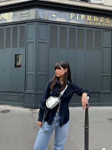 MAS1 Crossbody bag 'Trotter x Duo' in Silver