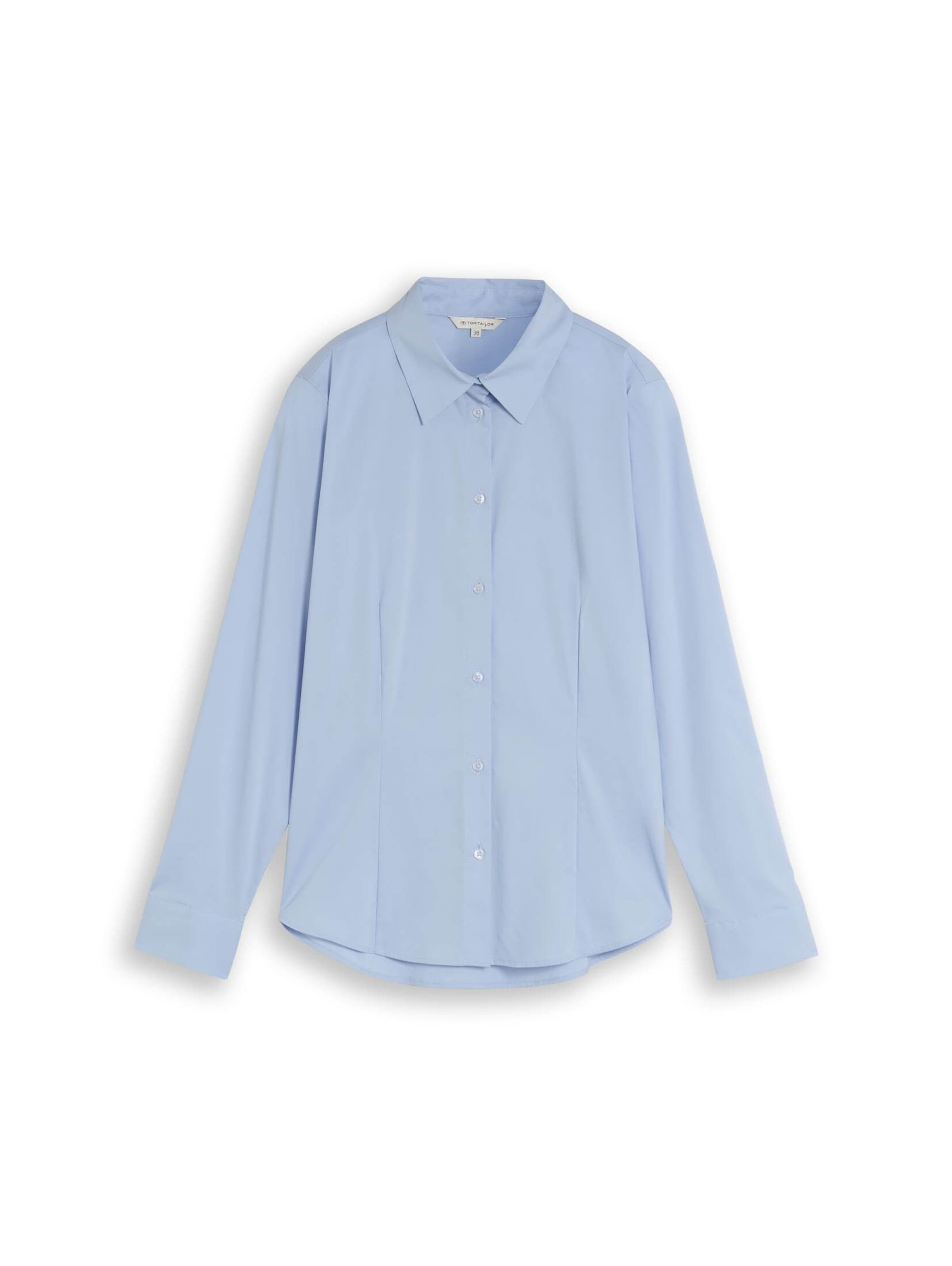 TOM TAILOR Chemisier en XXXL en bleu clair, Vue avec produit