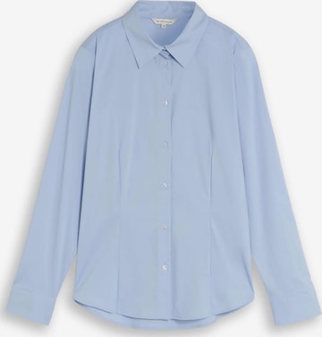 Chemisier TOM TAILOR en bleu : devant
