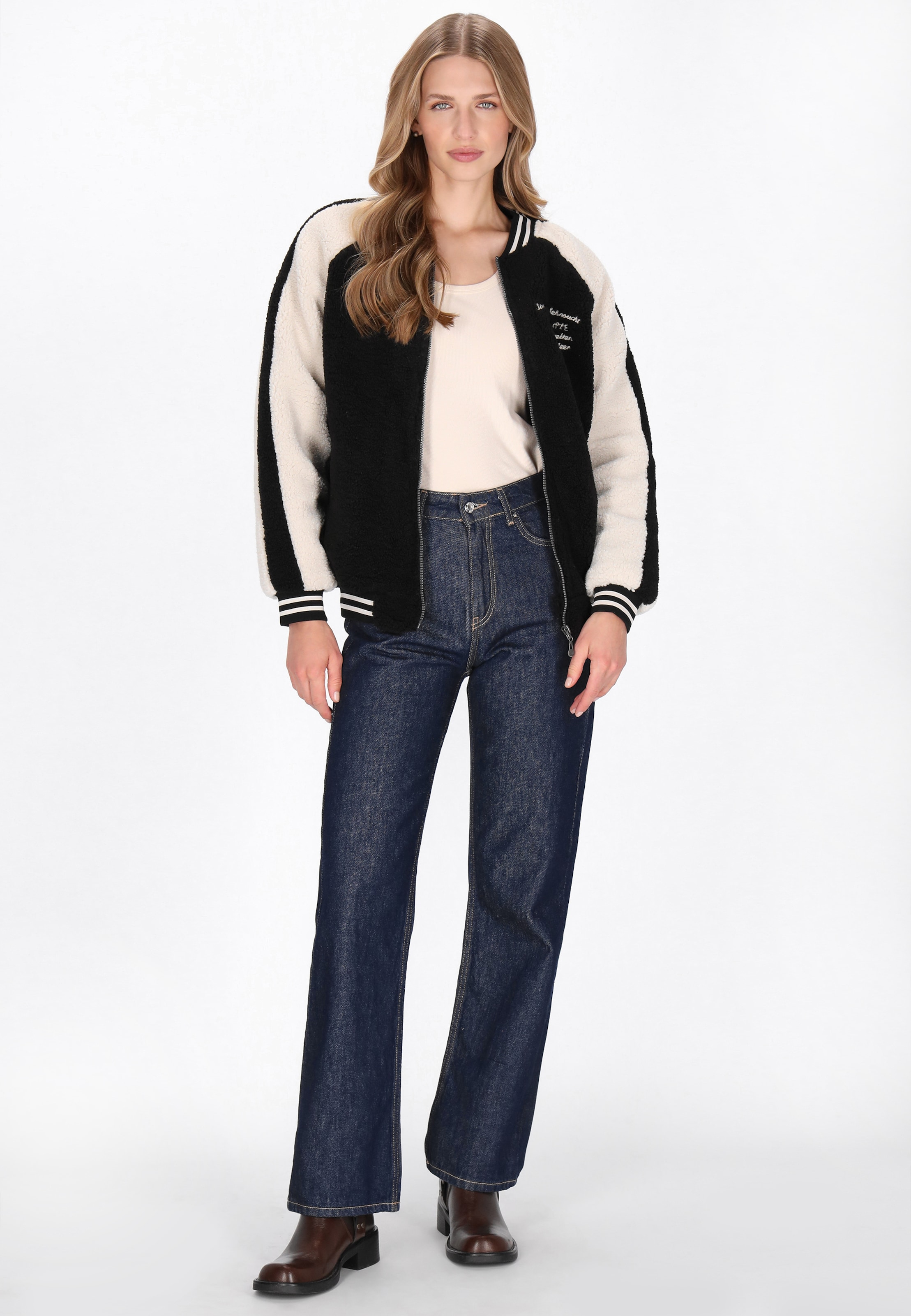 DreiMaster Vintage - Chaqueta de entretiempo en negro