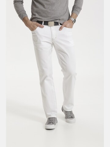 BABISTA Regular Trousers ' Vestastil ' in White: front