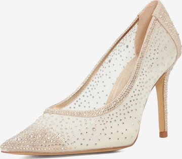 Dune LONDON Pumps in Goud: voorkant