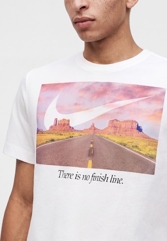 Nike Sportswear Póló 'CLUB' - fehér