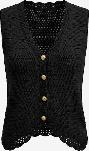 Imily BelaKardigan bez rukava - crna boja: prednji dio