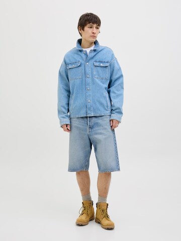 JACK & JONES Vrečasti Kavbojke 'JJIRon JJOriginal' | modra barva