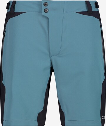 CMP Slim fit Workout Pants in Blue: front