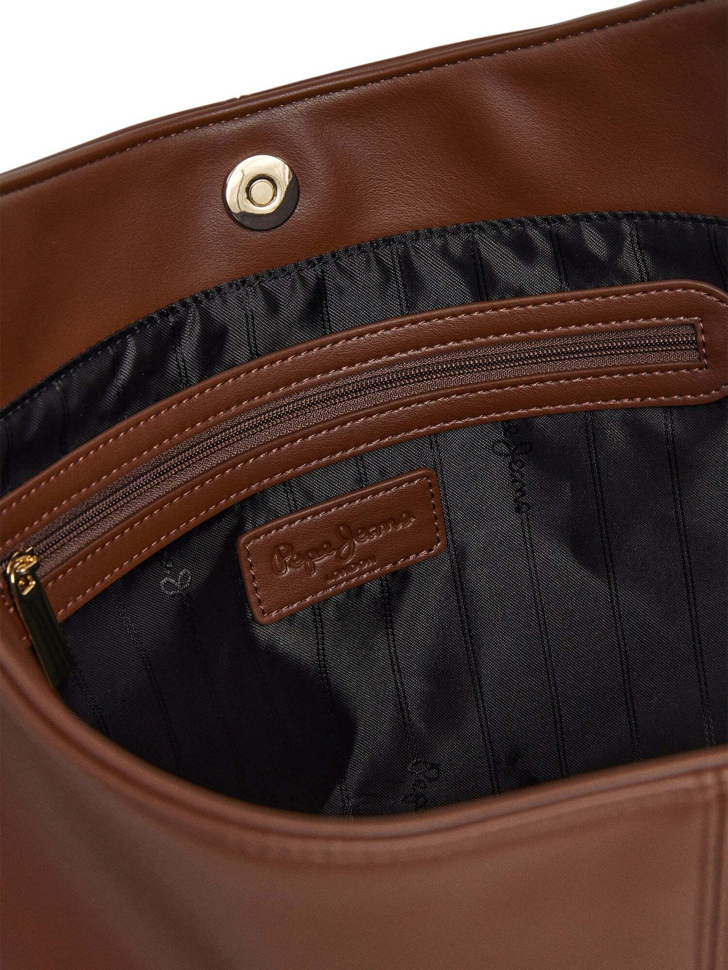 Pepe Jeans Handbag in Brown