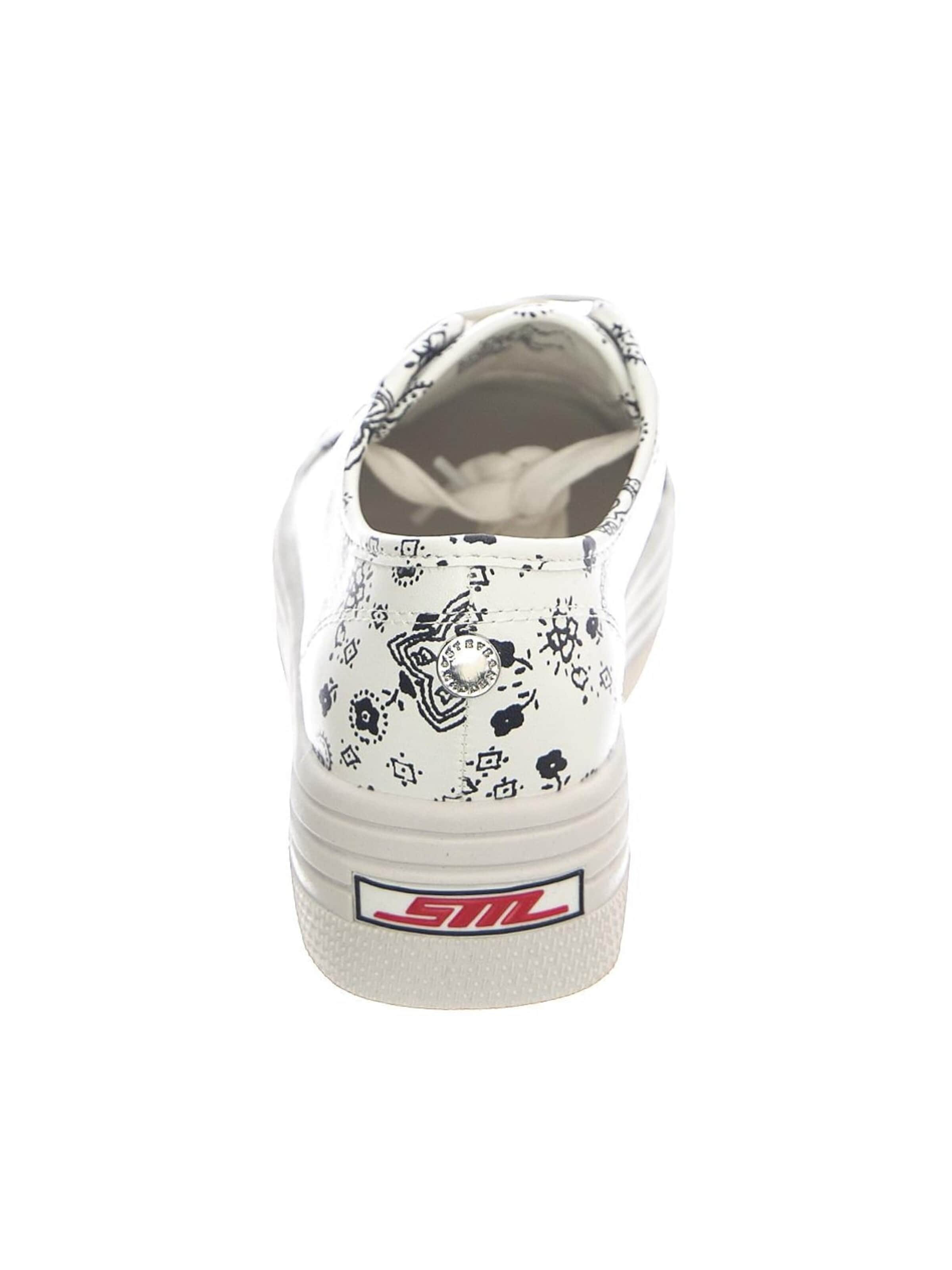 STEVE MADDEN Buty sportowe sznurowane 'Bobbi' w kolorze biały