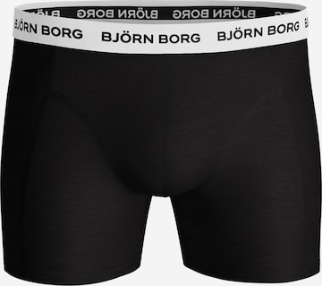 BJÖRN BORG Boxer shorts 'Solid' in Black