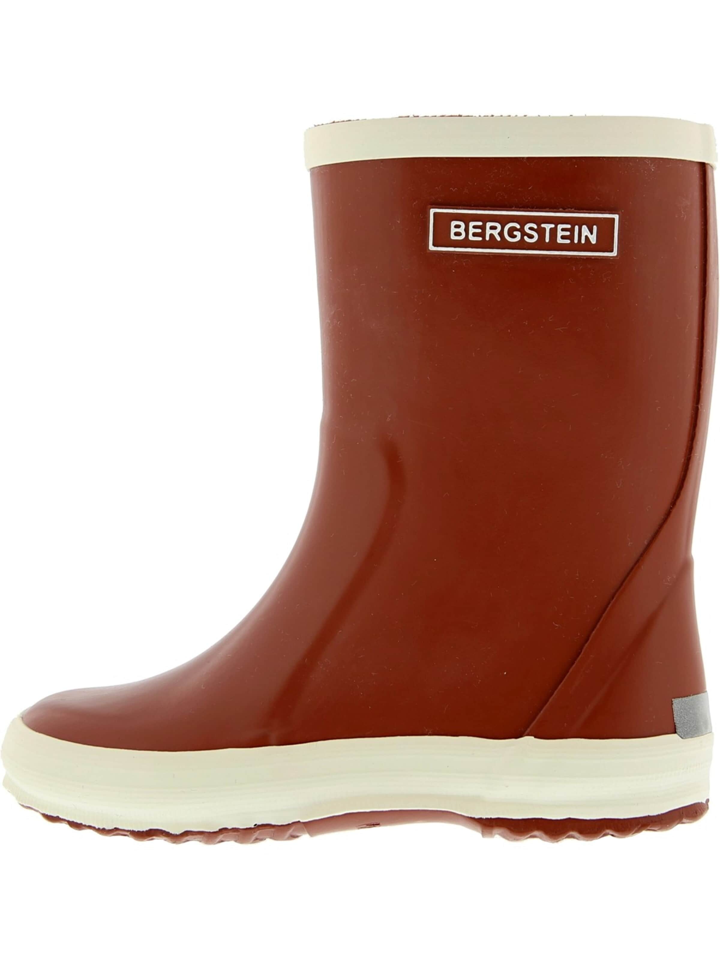 BERGSTEIN Boots 'Bergstein Rainboot Brick Kautschuk' in Red: front