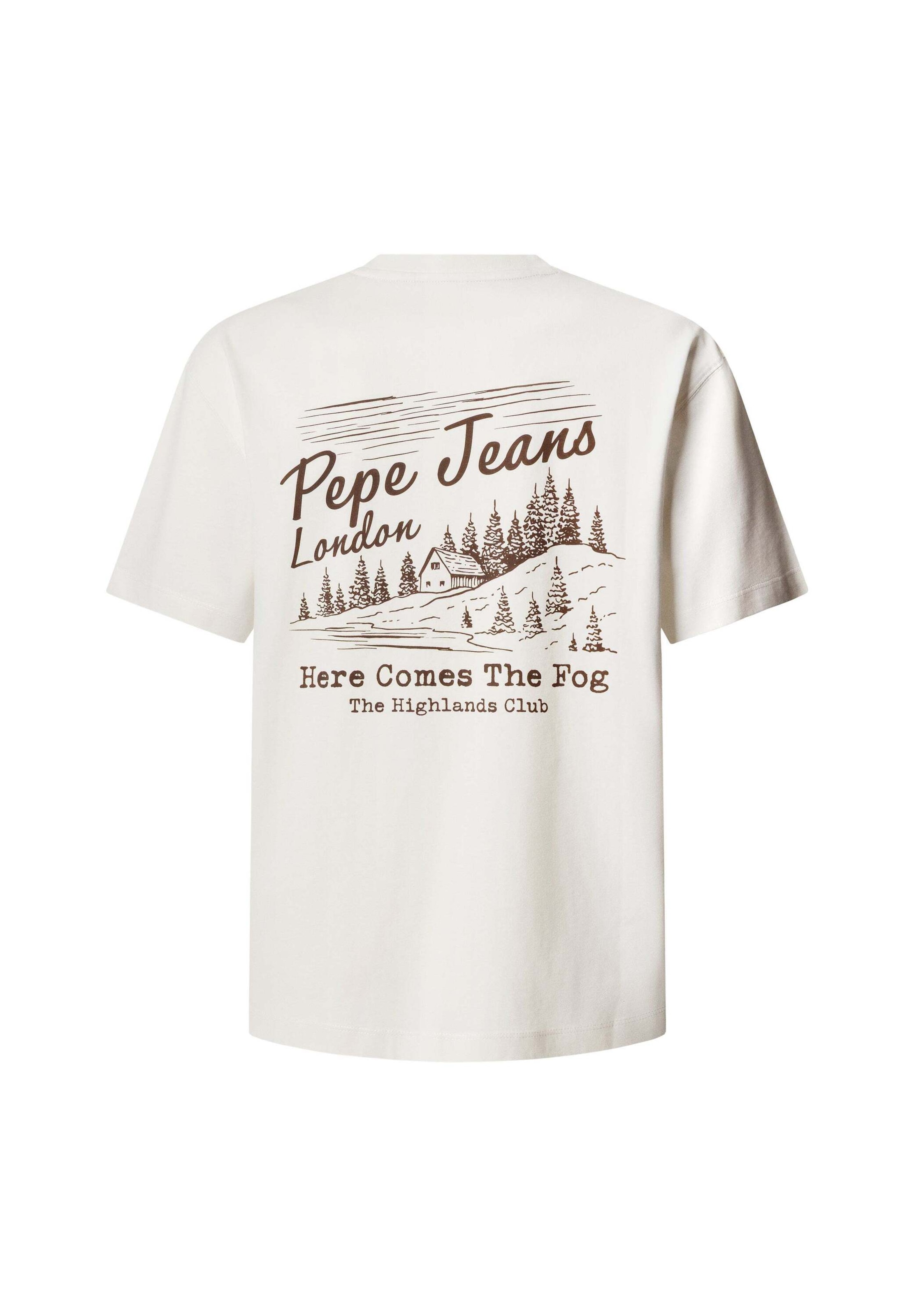 Maglietta 'Jax' di Pepe Jeans in bianco